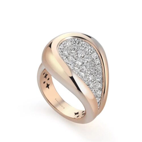 Anello Buonocore Donna  in   Oro Diamante 1.04