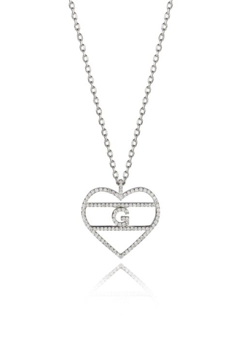 Collana RF Jewels Donna Iconic Motion in Oro bianco Diamante CIERI114BWXX