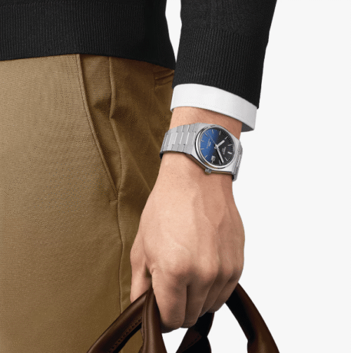 Orologio Tissot Uomo PRX Powermatic 80 in Acciaio T137.407.11.051.01 - immagine 4