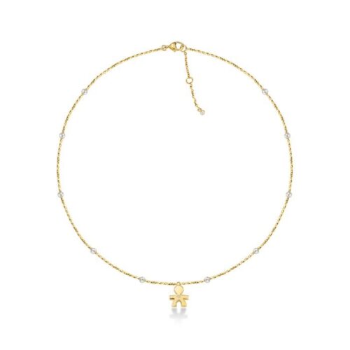 Collana Le Bebé Donna  in   Oro giallo Perla
