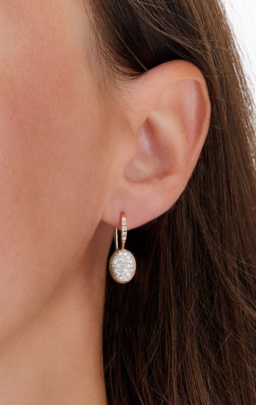 Orecchini Nanis Donna Ciliegine in Oro giallo Diamante OS25-583 - immagine 2