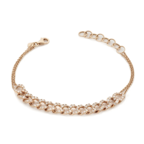 Bracciale Buonocore in Oro rosa Diamante 238B01DP