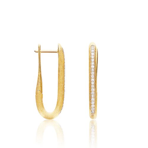 Orecchini Nanis Donna  in   Oro Diamante 0.20