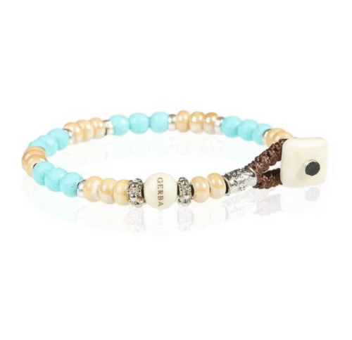 Bracciale Gerba Uomo White&Sand in Argento SEA&SAND01