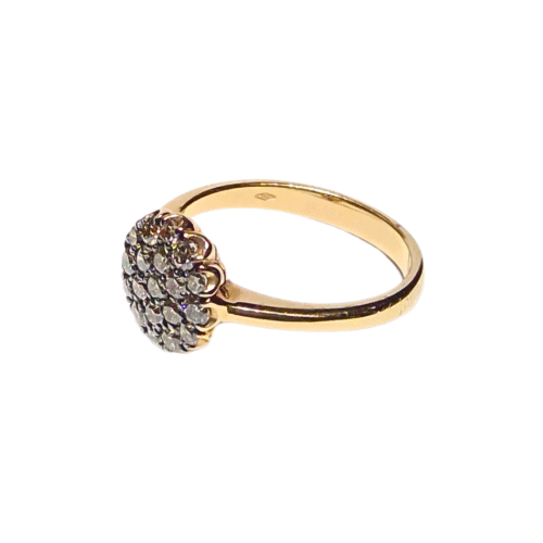 Anello Artigianale Donna in Oro rosa Diamante Brown FA1401R002N