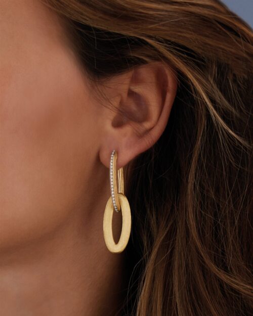 Orecchini Nanis Donna Libera in Oro Diamante OS3-604 - immagine 2