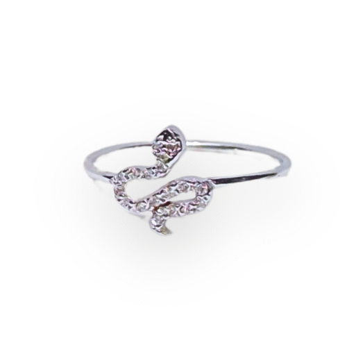 Anello Ginger Donna  in   Oro bianco Diamante 0.05