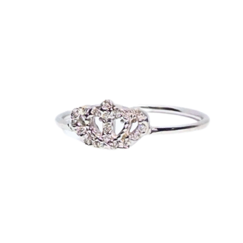 Anello Ginger Donna  in   Oro bianco Diamante 0.06
