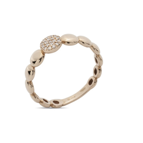 Anello Buonocore Donna  in   Oro Diamante 0.07