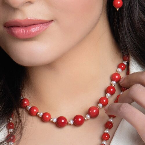 Collana Glamour Donna in Argento LGNK585 - immagine 2