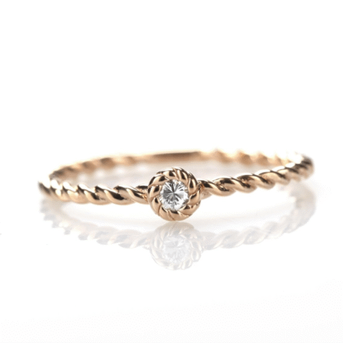Anello BE8 Donna in Oro Diamante BI437