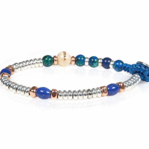 Bracciale Gerba Unisex monamour in   Argento Occhio di tigre