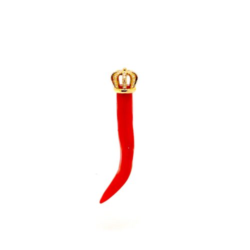Pendente Artigianale Unisex  in   Oro Diamante 0.29