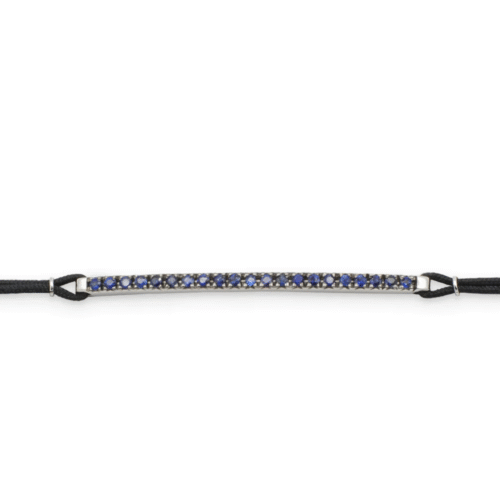Bracciale Artigianale Unisex  in   Oro Zaffiro 0.26
