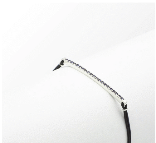 Bracciale Artigianale in Oro Zaffiro CKHBRAUB003 - immagine 2
