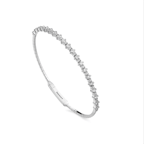 Bracciale Buonocore Donna Wave 2.0 in   Oro bianco Diamante 1.36