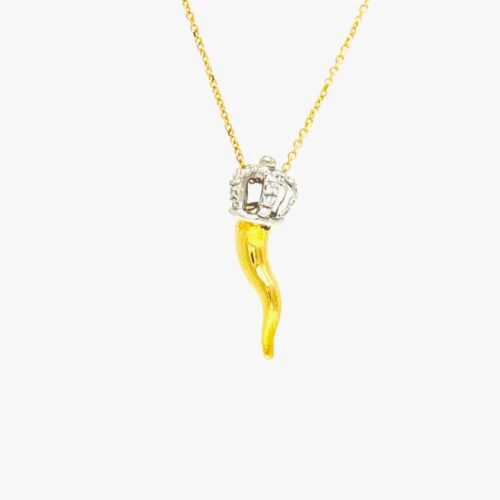 Collana Artigianale Donna in Oro Diamante CKDCOAUB009