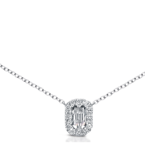 Collana Gianni Carità Donna  in   Oro Diamante 0.12