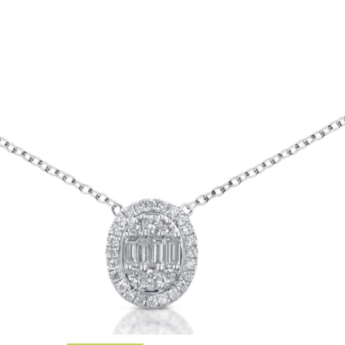 Collana Gianni Carità Donna  in   Oro Diamante 0.33