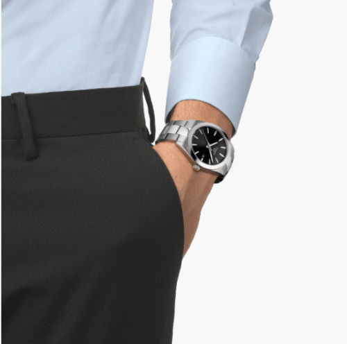 Orologio Tissot Uomo Gentleman in Acciaio T127.410.11.051.00 - immagine 6