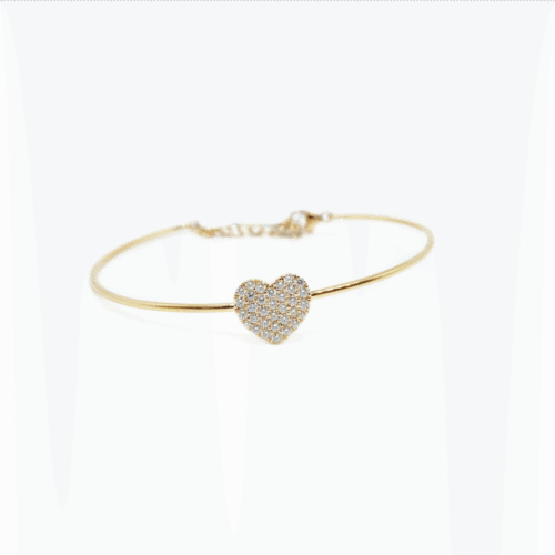 Bracciale Artigianale Donna in Oro Diamante CKHBRAUB009