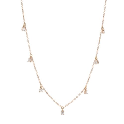 Collana Buonocore Donna in Oro rosa Diamante 122C01DP
