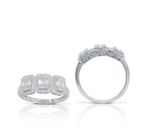 Anello Gianni Carità Donna PREZIOSE EMOZIONI in Oro bianco Diamante FA2793/OB