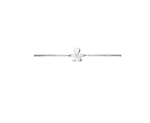 Bracciale Le Bebé Donna Le Briciole in   Oro bianco Diamante 0.01 - immagine 2