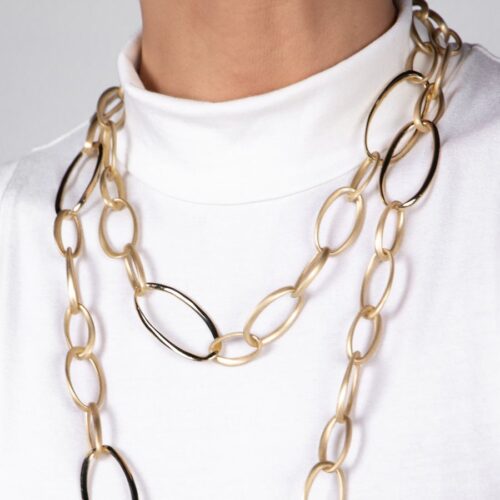 Collana Aquaforte Donna Catene in   Argento