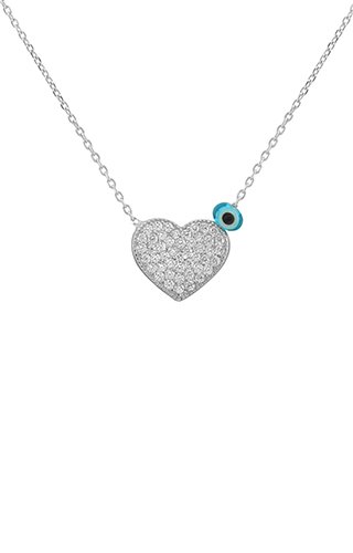 Collana Kurshuni Donna  in   Argento Zirconia