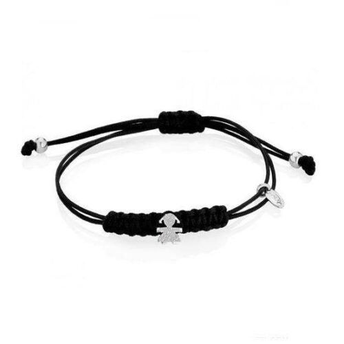 Bracciale Le Bebé Donna Le Briciole in Tessuto Diamante LBB306