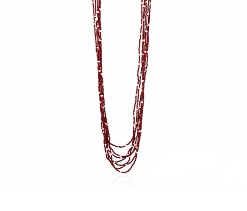 Collana Glamour Donna LELUNE GLAMOUR in Argento Perla LGNK551.1