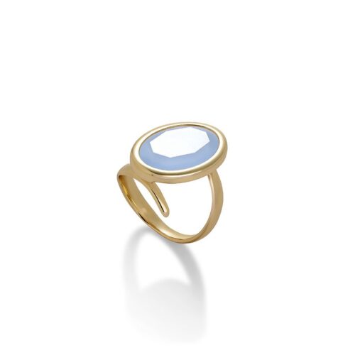 Anello Aquaforte Donna Kit e monopietra in Argento H4181127