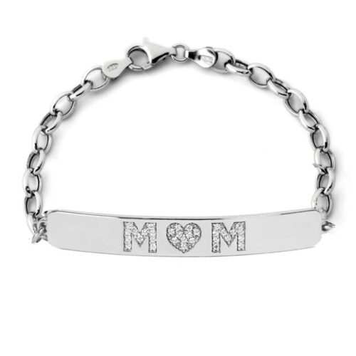 Bracciale Mycharm Donna  in   Argento Zircone