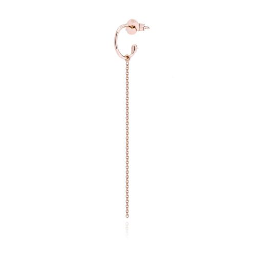 Mono orecchino Burato Donna Linee ed Archi in   Oro rosa - immagine 4