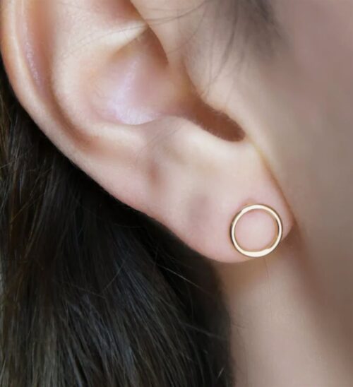 Mono orecchino Burato Donna in Oro CD228 - immagine 2