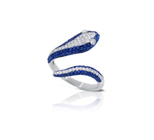 Anello Gianni Carità Donna Positano in   Oro Diamante 0.34