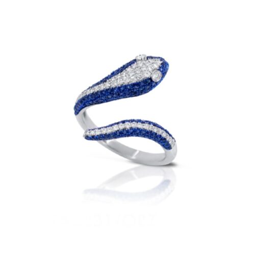 Anello Gianni Carità Donna Positano in   Oro Diamante 0.34