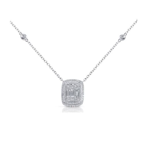 Collana Gianni Carità Donna in Oro bianco Diamante FC1310/OB