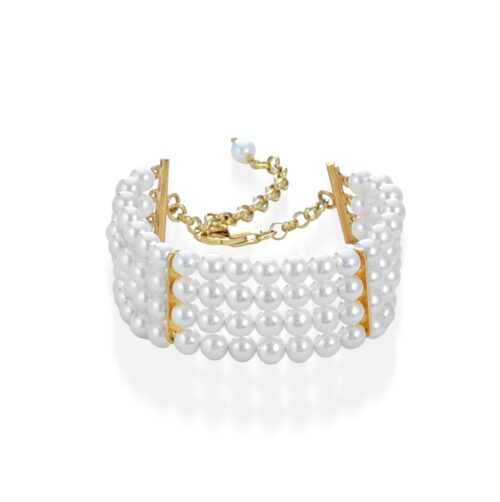 Bracciale Lelune Donna LELUNE GLAMOUR in   Argento Perla