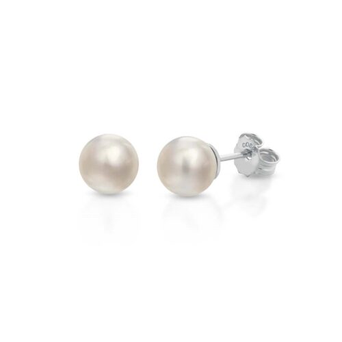 Orecchini Coscia Perle Donna  in   Oro Perla