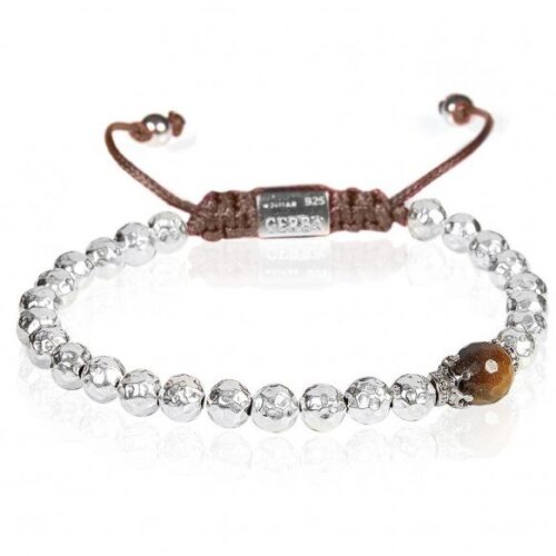 Bracciale Gerba Uomo in Argento Occhio di tigre SB 10