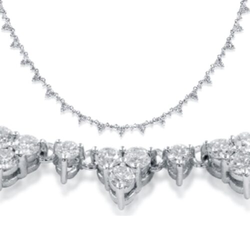 Collana Gianni Carità Donna in Oro bianco Diamante FC1390/OB