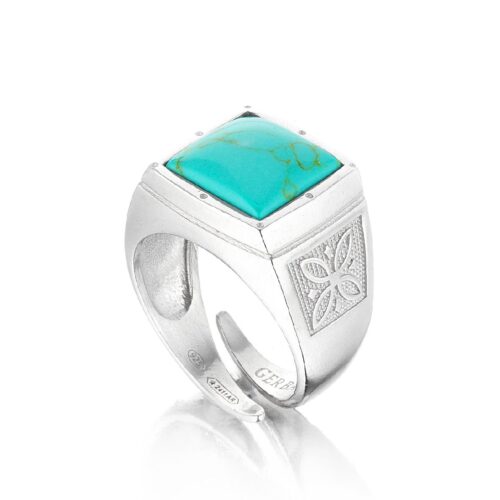 Anello Gerba Uomo in Argento Turchese 203/16GERBA