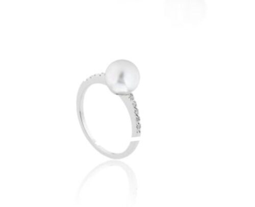 Anello Coscia Perle Donna  in   Perle Diamante 0.05
