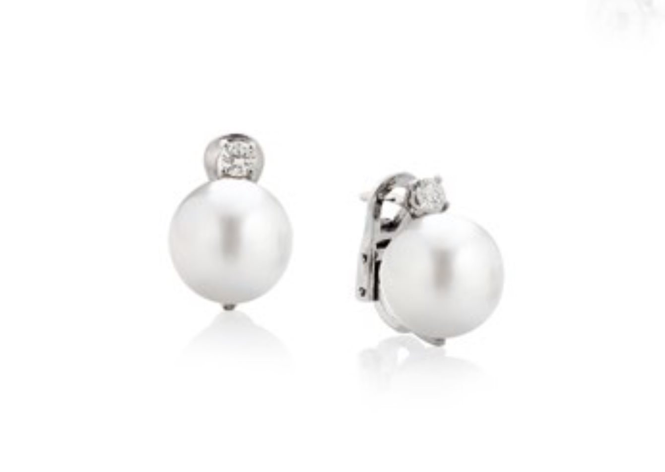 Orecchini Coscia Perle Donna in Oro Perla LBEASS055.1