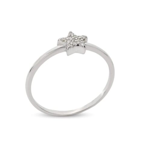 Anello Buonocore Donna in Oro bianco Diamante 126A01DW