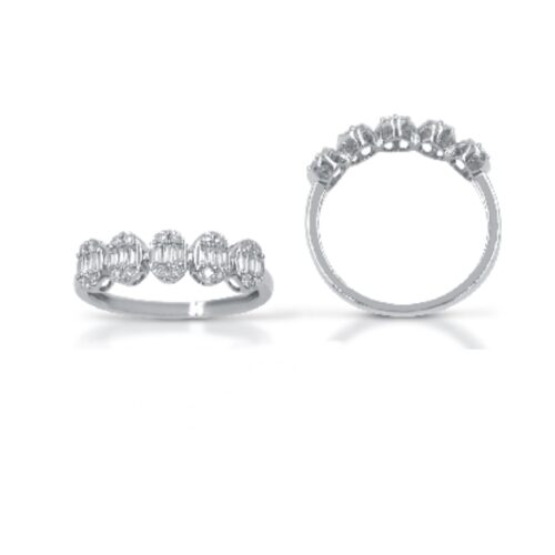 Anello Gianni Carità Donna in Oro bianco Diamante FA2694/OB/1