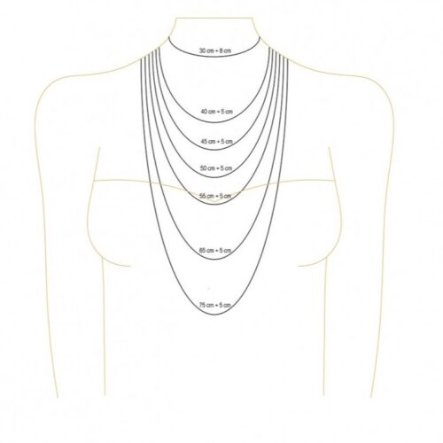 Collana Mycharm Donna  in   Oro giallo Diamante Brown 0.175 - immagine 2