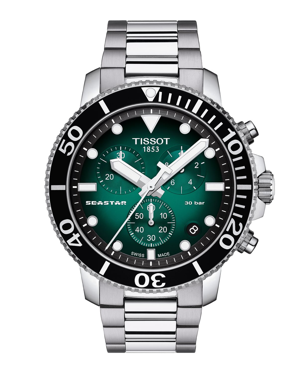 Orologio Tissot Uomo Seastar 1000 Cronograph in Acciaio T120.417.11.091.01